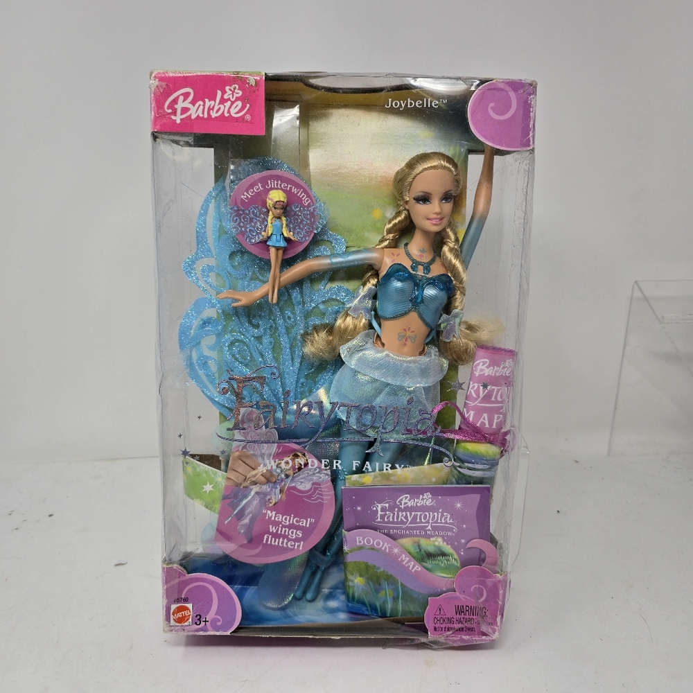 Barbie Fairytopia Joybelle Wonder Fairy Magical Wings Mattel Jitterwing 2004 - Picture 1 of 10